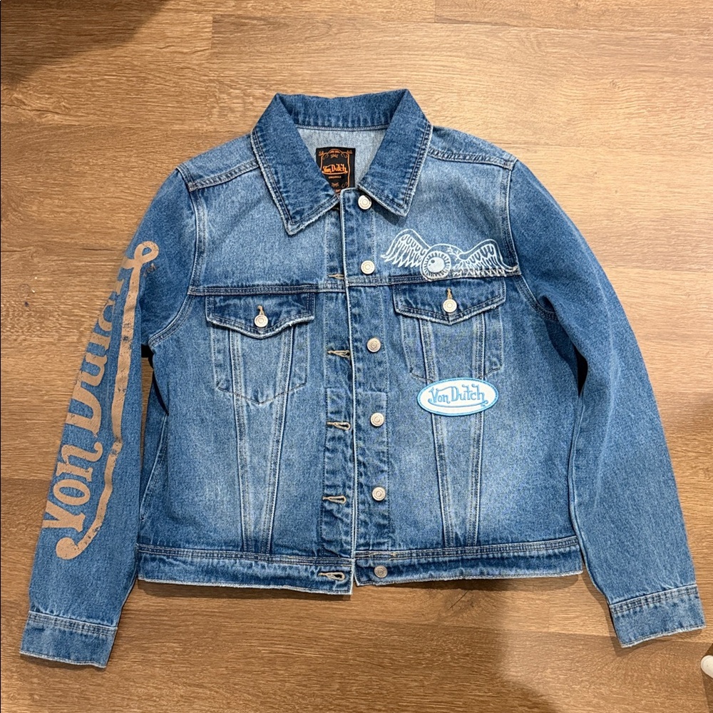 Von Dutch Classic Blue Denim Jacket